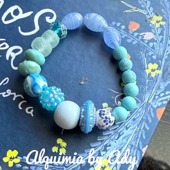 Alquimia Blue and Turquoise Bracelet - Picture 1 of 1